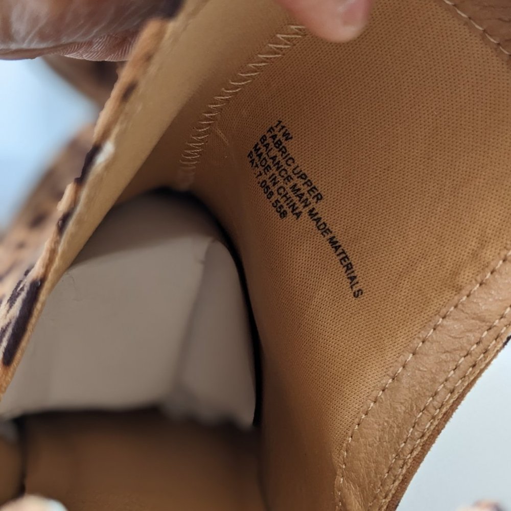 Lane Bryant Dream Cloud Cutout High Heel Bootie - Leopard - 11W - Picture 10 of 15